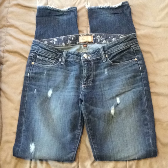 Paige Premium Denim Distressed Jeans Size 29 - Picture 10 of 13